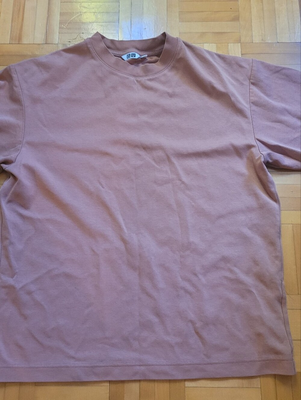 Men's Or Unisex Crewneck T-Shirt in Dusty Rose